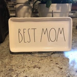 Rae Dunn Best Mom Trinket Tray
